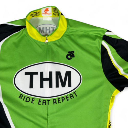 Champion System Cycling Jersey Green Indiana Ride Eat Repeat Women 3XL