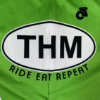 Champion System Cycling Jersey Green Indiana Ride Eat Repeat Women 3XL