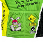 Champion System Cycling Jersey Green Indiana Ride Eat Repeat Women 3XL