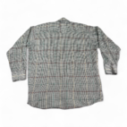 Vintage Panhandle Slim Western Shirt Brown 80s Plaid Pearl Snap Adult EXTRA LARGE