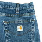 Carhartt FR Jeans Blue Relaxed Straight Medium Wash HRC3 Mens 38x29