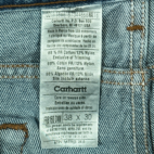 Carhartt FR Jeans Blue Relaxed Straight Medium Wash HRC3 Mens 38x29