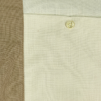 Vintage Alan Stewart Polo Shirt White Red Bowling Colorblock Banded 80s Adult LARGE