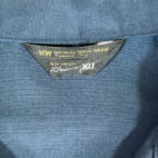 Vintage JC Penney Jacket Blue Windbreaker 80s Adult EXTRA LARGE