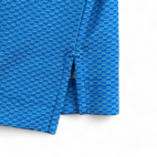 FootJoy Polo Shirt Blue White Dots Golf Caddy Adult LARGE