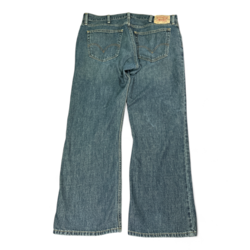Levis 527 Jeans Blue Bootcut Dark Wash Y2K Mens 40x30
