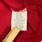 American Eagle Outfitters Shirt Red Washington Henley Retro Adult LARGE