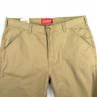 Coleman Pants Brown Fleece Lined Carpenter Utility Workwear Outdoor Mens 36x30