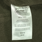 Coleman Pants Brown Fleece Lined Carpenter Utility Workwear Outdoor Mens 36x30