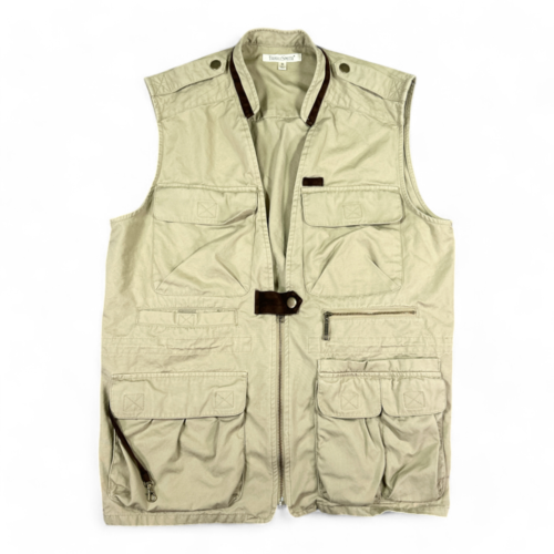 Travelsmith Vest Brown Photography Tactical Fishing Hunting Outdoor Mens MEDIUM