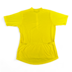 Vintage Nashbar Cycling Jersey Yellow Blank USA Made 90s Adult LARGE