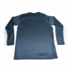 Detroit Tigers Shirt Blue White Zip Polo MLB Baseball Adult EXTRA LARGE TALL