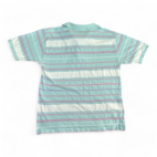Vintage Alexander Julian Colours Polo Shirt Purple Green Stripes Pastel 90s Adult MEDIUM