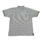 Vintage Chicago White Sox Polo Shirt Black White Checks 90s Adult EXTRA LARGE