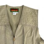 Avid Outdoor Hunting Vest Brown Zip Pockets Game Bag Adult XXL 2XL