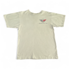 Vintage Corvette Shirt Brown Graphic Logo Classic Car 90s Adult MEDIUM