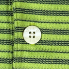 Nike Golf Polo Shirt Green Striped Dri Fit UV Robert Trent Jones Adult EXTRA LARGE