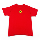 Vintage Clif Bar Shirt Red Natural Energy Gel Promo 90s Adult MEDIUM