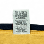 Vintage Tommy Hilfiger Shirt Yellow Tommy Jeans Ringer Y2K Adult LARGE
