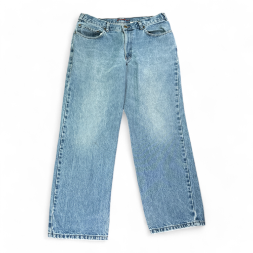 Eddie Bauer Jeans Blue Light Wash Straight Classic Fit Mens 34x29