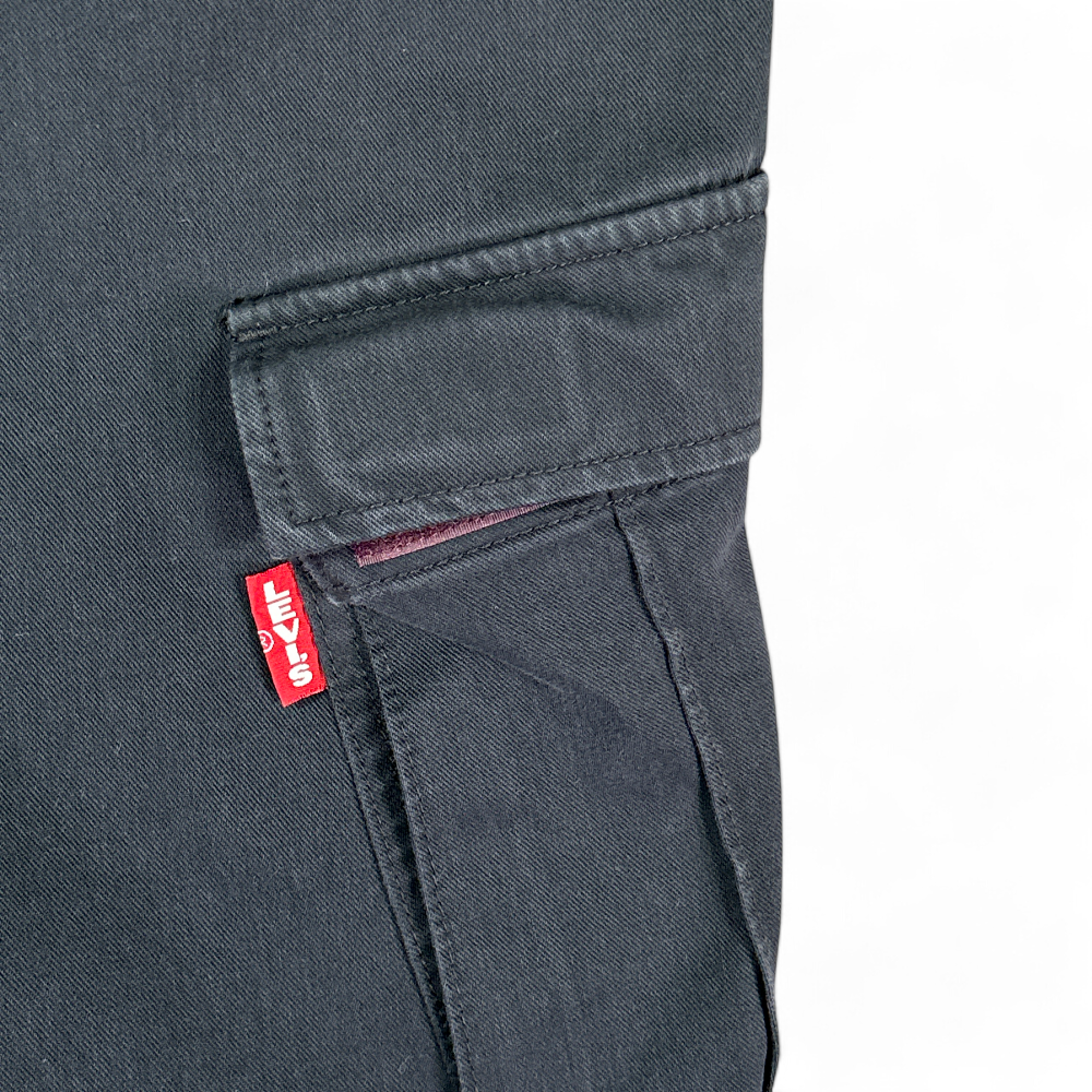 Levis Cargo Pants Black Utility Tactical Combat 4 Pocket Mens 34x29-6 Levis Cargo Pants Black Utility Tactical Combat 4 Pocket Mens 34x29