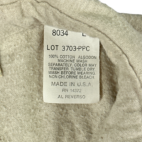 Vintage Five Brother Shirt White Ivory Flannel USA Made 90s Adult LARGE