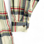 Vintage Keeler Bay Shirt Plaid Sailboat Pocket Corduroy 90s Adult EXTRA LARGE