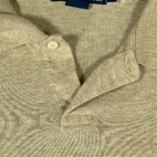 Vintage Ralph Lauren Polo Shirt Brown Long Sleeve 90s Adult LARGE