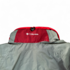 Columbia Jacket Red White Gray Core Interchange Anaorak Adult LARGE