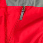 Columbia Jacket Red White Gray Core Interchange Anaorak Adult LARGE