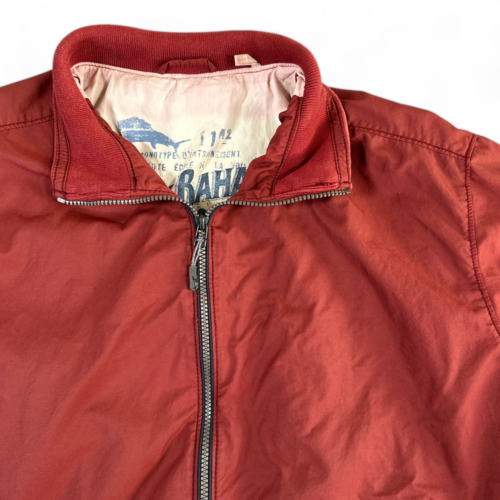 Tommy Bahama Jacket Red Bomber Lining Adult EXTRA LARGE