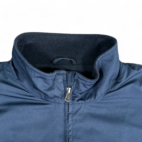 Vintage Polo Ralph Lauren Jacket Blue Fleece Lined Harrington 90s Adult EXTRA LARGE