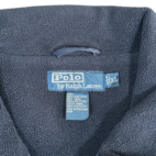 Vintage Polo Ralph Lauren Jacket Blue Fleece Lined Harrington 90s Adult EXTRA LARGE