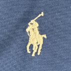 Vintage Polo Ralph Lauren Jacket Blue Fleece Lined Harrington 90s Adult EXTRA LARGE