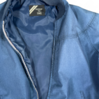 Vintage Sears Jacket Blue Windbreaker 80s Adult LARGE