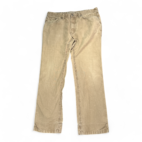 Eddie Bauer Pants Brown Tan Canvas Mens 38x31