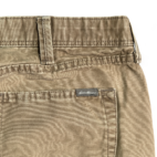 Eddie Bauer Pants Brown Tan Canvas Mens 38x31