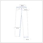 Eddie Bauer Pants Brown Tan Canvas Mens 38x31