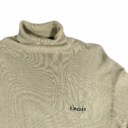 Vintage Izod Sweater Brown Golf Turtleneck Pullover 90s Adult MEDIUM