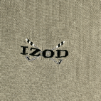 Vintage Izod Sweater Brown Golf Turtleneck Pullover 90s Adult MEDIUM