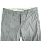 Eddie Bauer Pants Gray Legendary Wash Classic Fit Mens 34x32