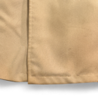 Vintage Montgomery Ward Coat Brown Faux Fur Lined Sherpa Trench 70s Adult SMALL