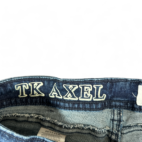 TK Axel Jeans Blue Slim Bootcut Dark Wash Stretch Mens 34x28