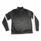 Fila Jacket Black Silver Rhory Track Active Wear Athletic Adult LARGE