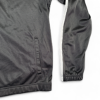 Fila Jacket Black Silver Rhory Track Active Wear Athletic Adult LARGE