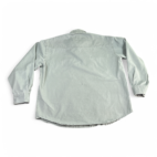 Vintage Cabelas Shirt Adult LARGE Gray Henley Cargo Outdoor Canvas Workshirt 90s
