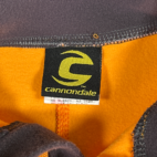 Vintage Cannondale Jacket Yellow Cycling Rear Pocket Biking Womens EXTRA SMALL