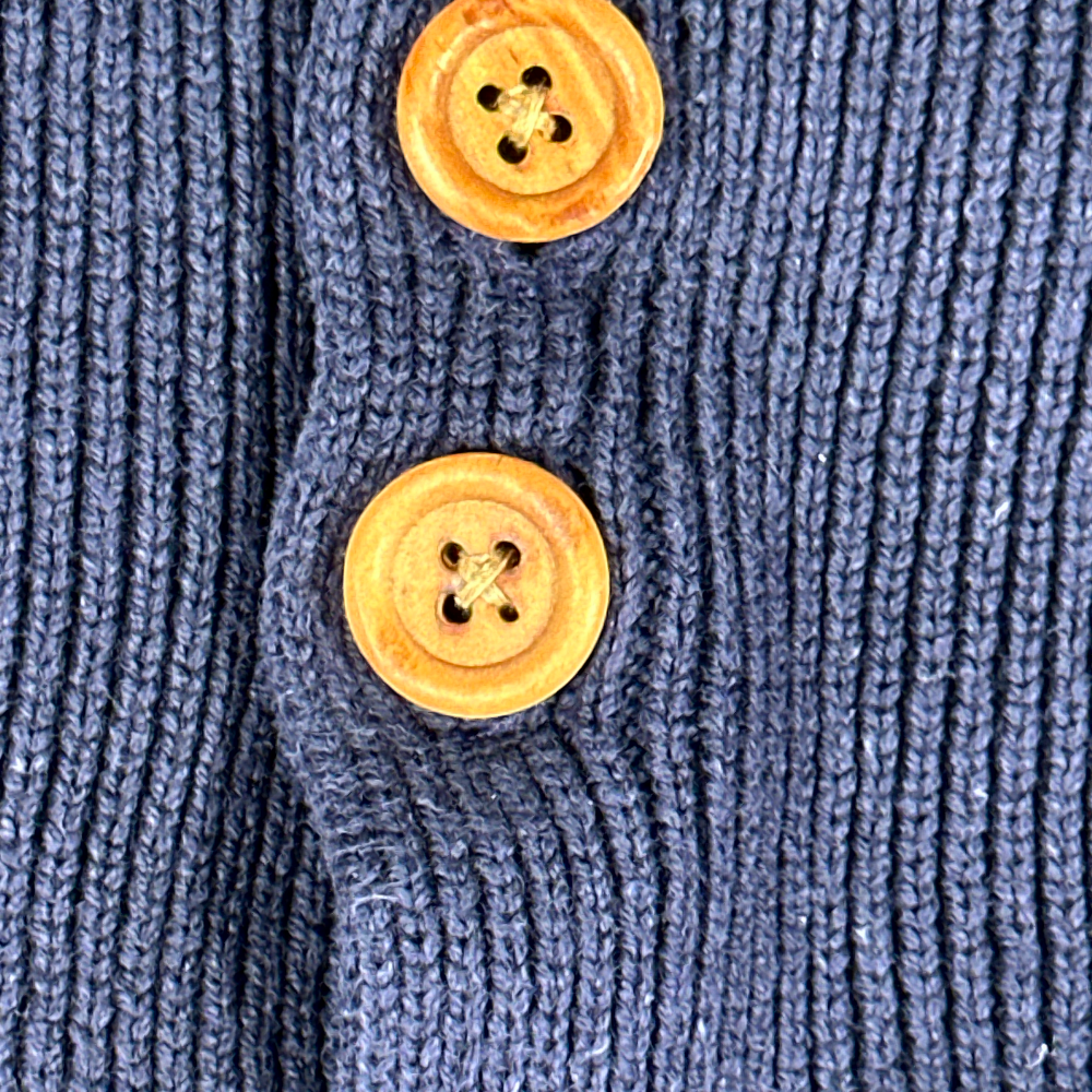 Vintage Eddie Bauer Sweater Blue Henley Mock Neck Oversize 90s Adult LARGE-5 Vintage Eddie Bauer Sweater Blue Henley Mock Neck Oversize 90s Adult LARGE