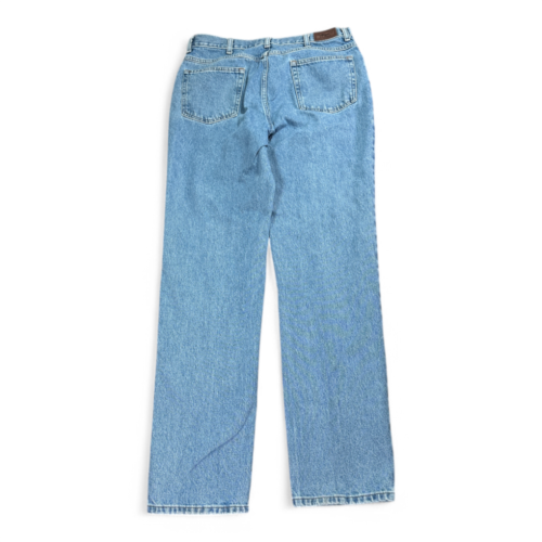 LL Bean Jeans Blue Classic Fit Light Wash Mens 34x34