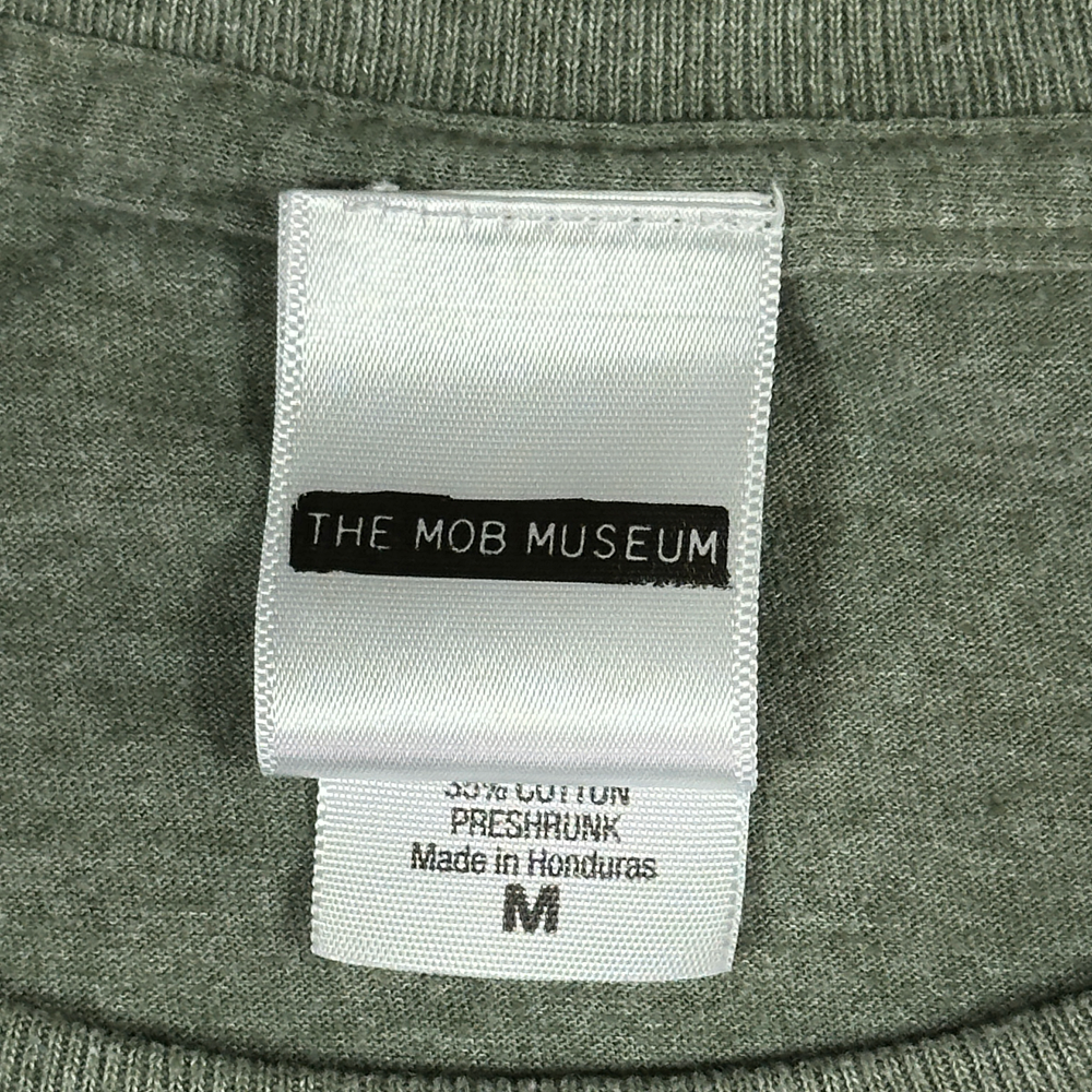 Mob Museum Shirt Green Las Vegas Organized Crime Mafia Adult MEDIUM-3 Mob Museum Shirt Green Las Vegas Organized Crime Mafia Adult MEDIUM